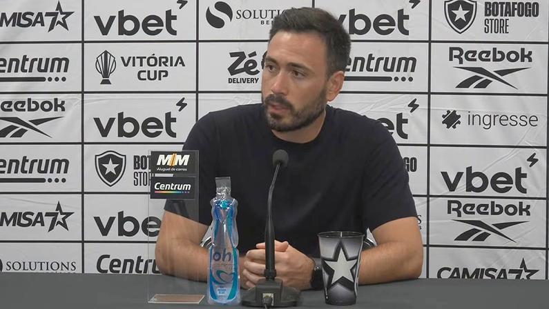 Davide diz que Botafogo poderia ter vencido Corinthians: ‘Não é a primeira vez que não acabamos com o jogo quando temos a possibilidade’