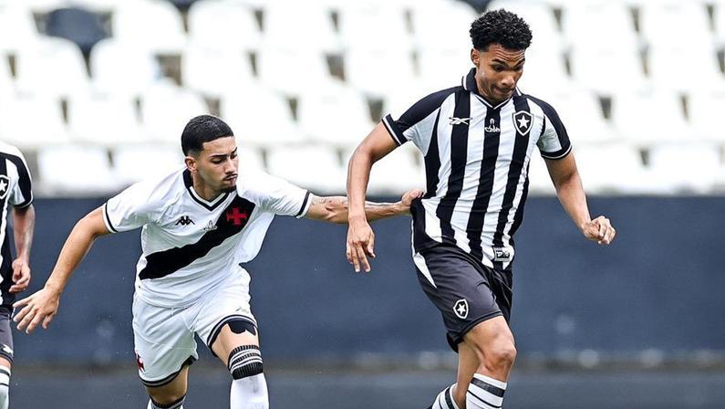 Botafogo é melhor, mas empata com Vasco no primeiro jogo da final do Carioca Sub-20