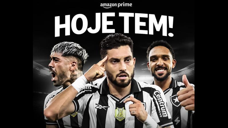 Botafogo x Sport terá transmissão apenas pelo Prime Video; saiba como assistir