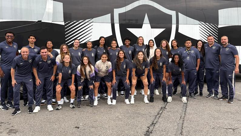 Botafogo embarca para São Paulo para a disputa da Copinha Feminina 2025