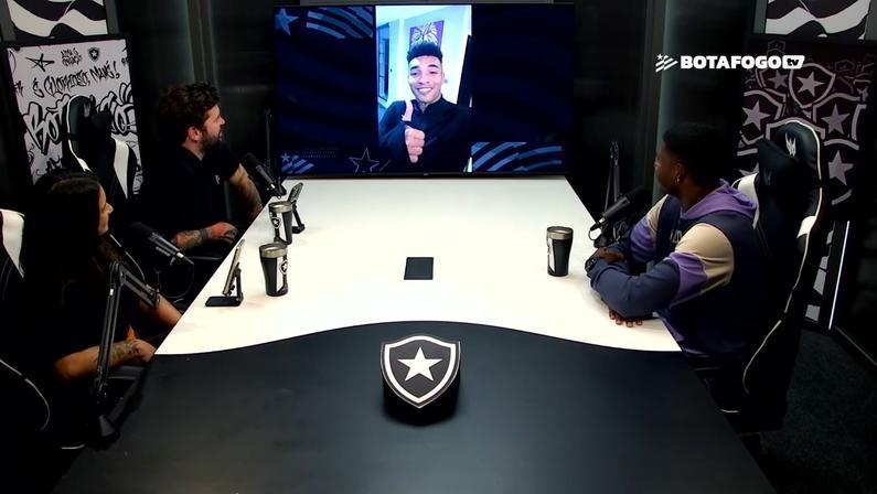 Kadir emocionado com mensagem de Igor Jesus: 'Boa sorte no nosso Fogão!'