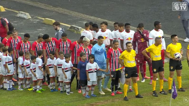 São Paulo elimina Red Bull Bragantino e será o adversário do Botafogo nas quartas da Copinha