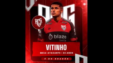 Vitinho Lopes deixa o Botafogo e é anunciado pelo Atlético-GO Vitinho Lopes deixa o Botafogo e é anunciado pelo Atlético-GO