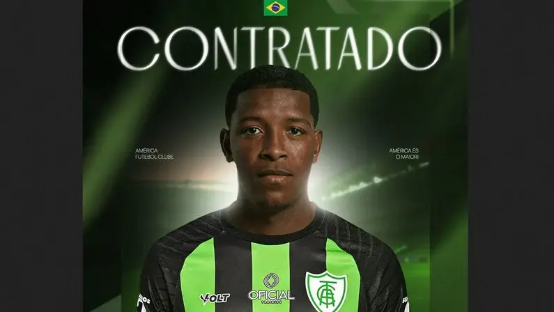 Yarlen é emprestado pelo Botafogo ao América-MG até dezembro