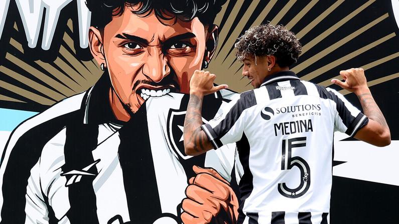 Cristian Medina regularizado e pronto para estrear pelo Botafogo