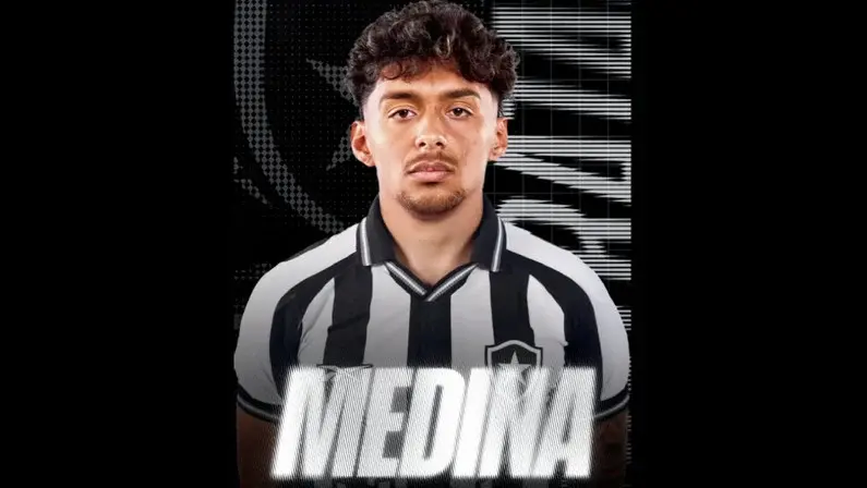 BOTAFOGO ANUNCIA CONTRATAÇÃO DE CRISTIAN MEDINA ATÉ 2029