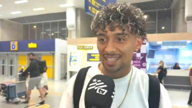 Cristian Medina chega ao Rio para se apresentar ao Botafogo: ‘Vou jogar como um torcedor a mais’ Cristian Medina chega ao Rio para se apresentar ao Botafogo: ‘Vou jogar como um torcedor a mais’