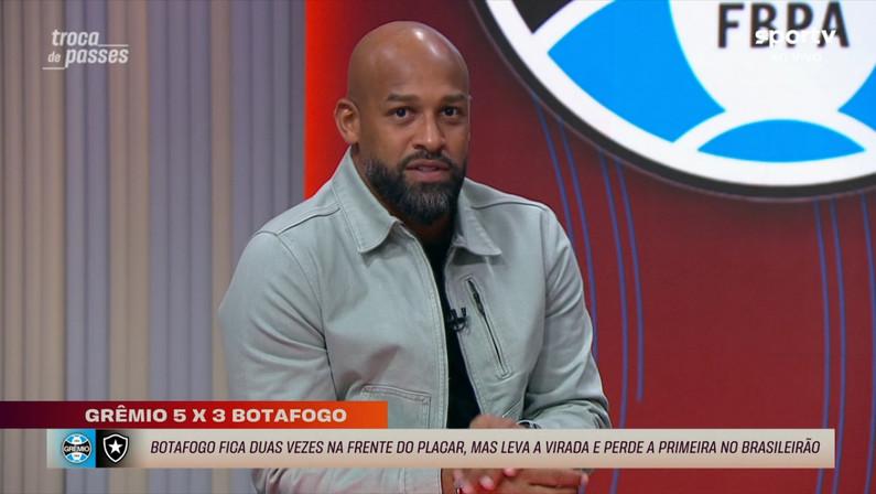 Fellipe Bastos aponta questão no Botafogo: 'Joga muito no risco, está sofrendo'