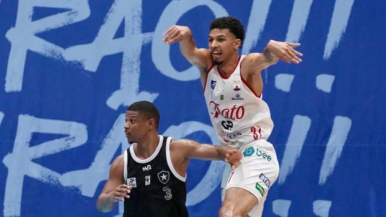 Botafogo tropeça e perde para o Pato Basquete no NBB após sequência de vitórias