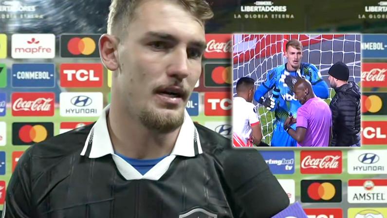 Léo Linck revela momento tenso em jogo do Botafogo em Potosí: ‘Não estava vindo nada de ar’