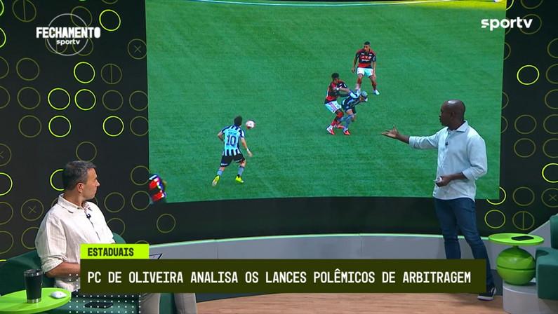 PC Oliveira defende falta não marcada no gol do Flamengo e critica VAR