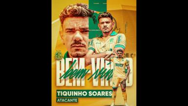Tiquinho Soares, ex-Botafogo, reforça o Mirassol para a temporada Tiquinho Soares, ex-Botafogo, reforça o Mirassol para a temporada