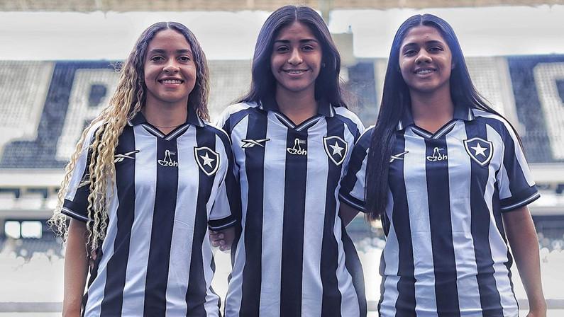 Botafogo anuncia trio de reforços ex-Fortaleza para a equipe sub-20 feminina
