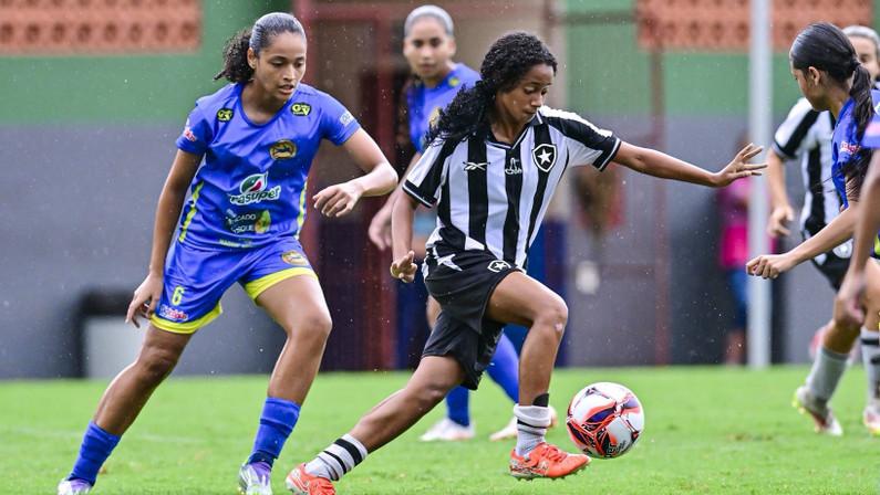 Atual campeão, Botafogo estreia no Brasileiro Feminino Sub-20 com goleada por 9 a 0