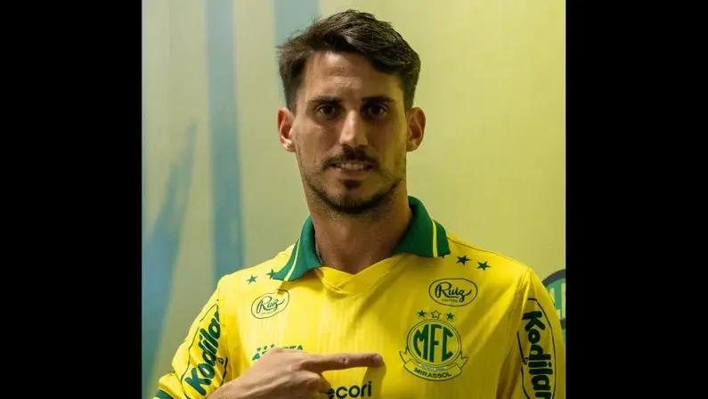 Gabriel Pires reforça Mirassol e reencontra Tiquinho e Eduardo