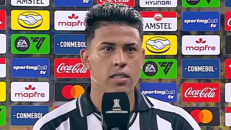 Matheus Martins marca e elogia atuação do Botafogo em Guayaquil: ‘Merecíamos a vitória’