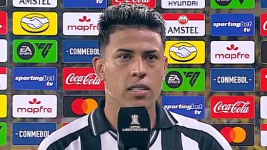 Matheus Martins marca e elogia atuação do Botafogo em Guayaquil: ‘Merecíamos a vitória’ Matheus Martins marca e elogia atuação do Botafogo em Guayaquil: ‘Merecíamos a vitória’