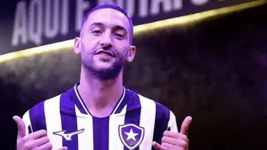 Ziyech convoca torcida do Botafogo para sua apresentação no Nilton Santos Ziyech convoca torcida do Botafogo para sua apresentação no Nilton Santos