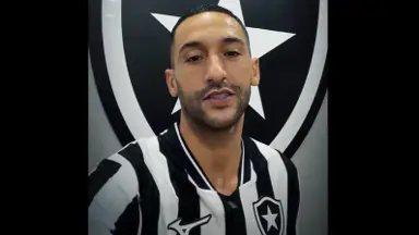 Ziyech manda recado para a torcida: 'Eu cheguei ao Botafogo movido por um propósito' Ziyech manda recado para a torcida: 'Eu cheguei ao Botafogo movido por um propósito'