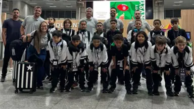 Botafogo viaja para disputar a Copa Samaranch Sub-9 na China Botafogo viaja para disputar a Copa Samaranch Sub-9 na China