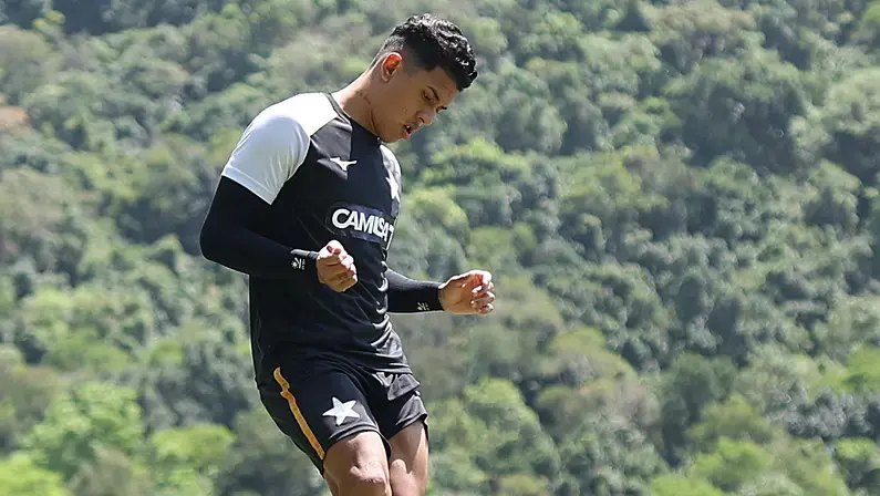 Elogios de Tite, capacidade defensiva e ofensiva e expectativa por plenitude física: Matheus Martins ganha espaço no Botafogo