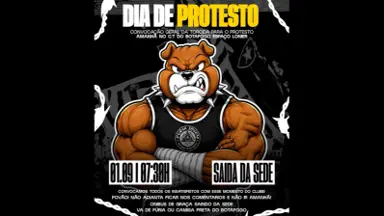 Organizada do Botafogo divulga nota oficial e convoca torcedores para protesto no CT Lonier nesta terça Organizada do Botafogo divulga nota oficial e convoca torcedores para protesto no CT Lonier nesta terça