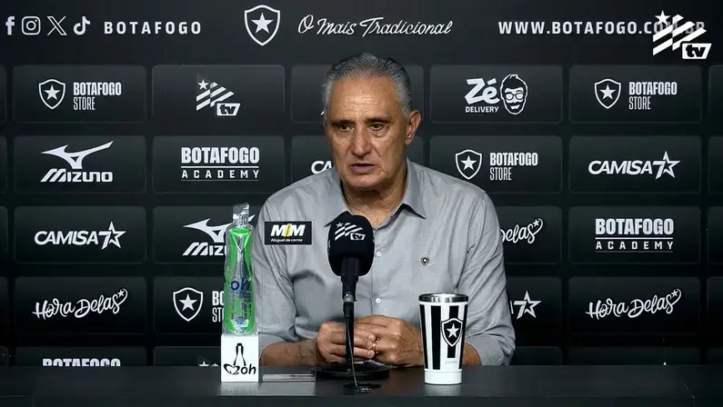 Tite vê 'alternância de momentos' em Botafogo 1 x 2 Vasco e resume: 'Efetividade também conta no futebol'