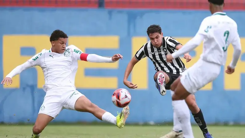 Botafogo Sub-17 sofre revés expressivo contra o Palmeiras em casa