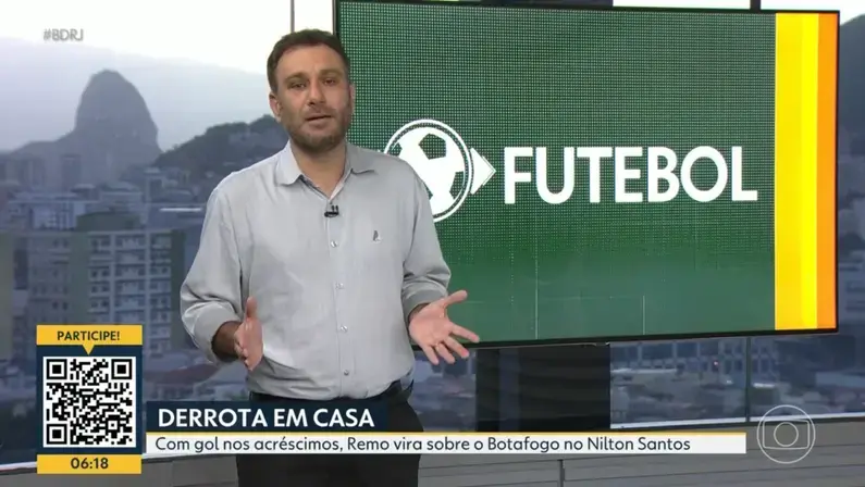 Loffredo aponta vacilo em tropeço do Botafogo: 'No Campeonato Brasileiro, você tem que matar o jogo, mesmo contra equipes mais frágeis'