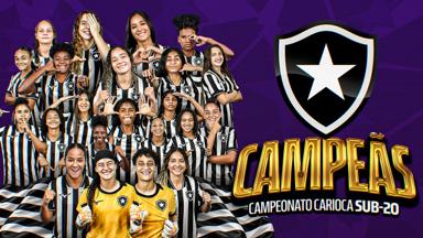VÍDEO: Botafogo divulga bastidores de título carioca feminino sub-20 sobre o Fluminense VÍDEO: Botafogo divulga bastidores de título carioca feminino sub-20 sobre o Fluminense