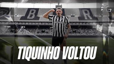 VÍDEO: Botafogo TV mostra primeiros momentos de Tiquinho Soares em volta ao Glorioso VÍDEO: Botafogo TV mostra primeiros momentos de Tiquinho Soares em volta ao Glorioso