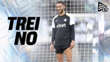 VÍDEO | Ziyech tem primeiro contato com elenco do Botafogo em treino no Estádio Nilton Santos VÍDEO | Ziyech tem primeiro contato com elenco do Botafogo em treino no Estádio Nilton Santos