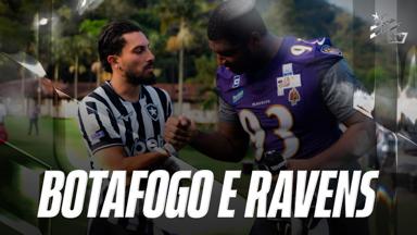VÍDEO: Botafogo recebe Baltimore Ravens, da NFL, no CT Lonier VÍDEO: Botafogo recebe Baltimore Ravens, da NFL, no CT Lonier