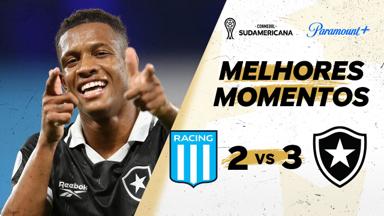 VÍDEO | Gols e melhores momentos da vitória do Botafogo sobre o Racing na Argentina VÍDEO | Gols e melhores momentos da vitória do Botafogo sobre o Racing na Argentina