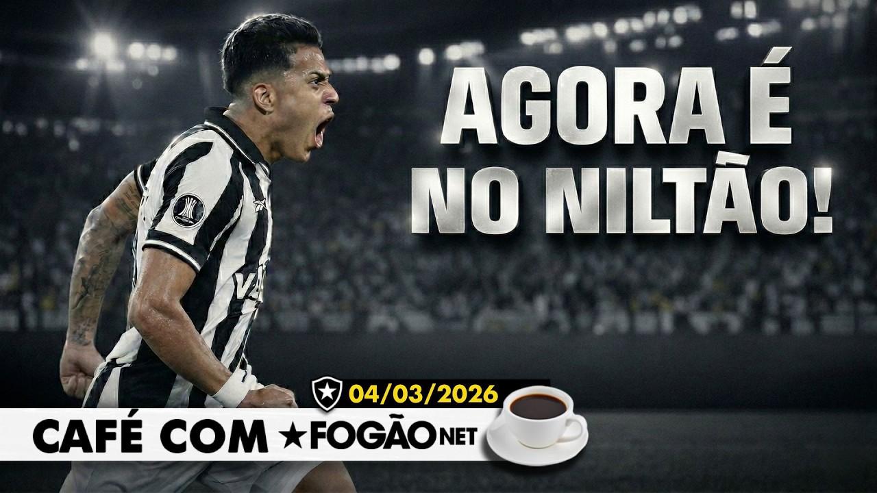 Botafogo empata na Libertadores e decide vaga no Niltão; Júnior Santos é reforço