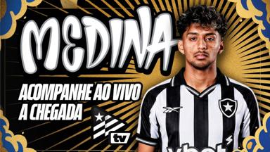 AO VIVO: Botafogo TV acompanha chegada de Cristian Medina no aeroporto do Rio AO VIVO: Botafogo TV acompanha chegada de Cristian Medina no aeroporto do Rio