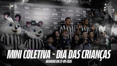 Tiquinho Soares e Júnior Santos celebram Dia das Crianças com jovens torcedores Tiquinho Soares e Júnior Santos celebram Dia das Crianças com jovens torcedores