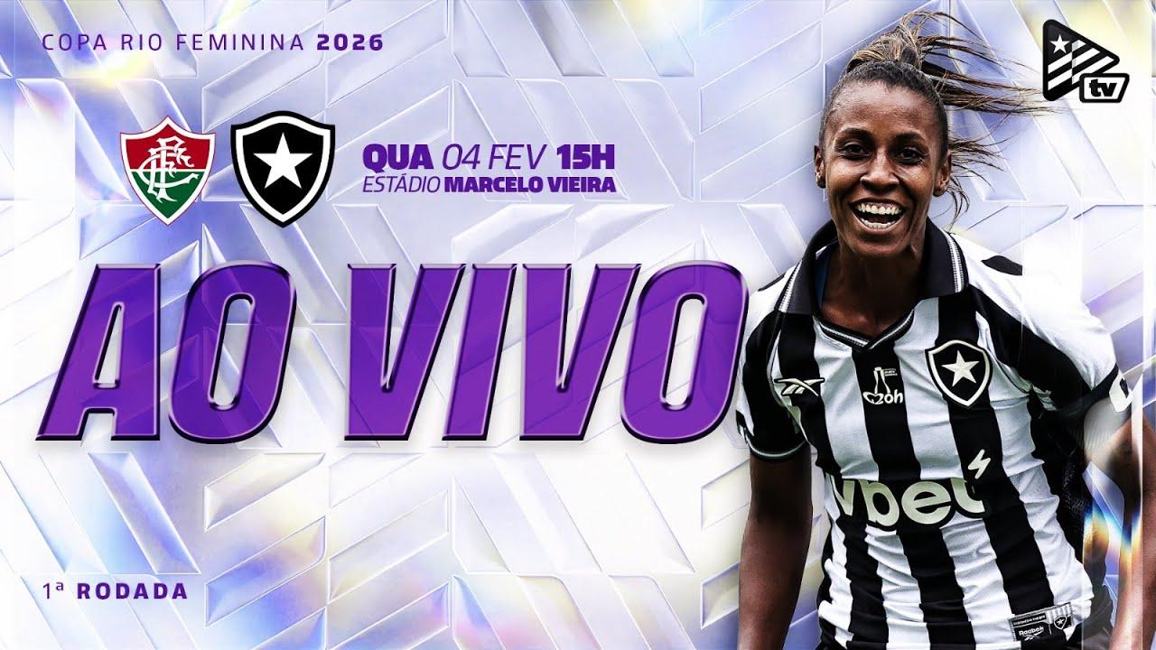 AO VIVO: Botafogo estreia na Copa Rio Feminina contra o Fluminense
