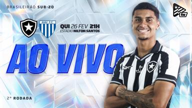 Botafogo enfrenta Avaí no Nilton Santos pelo Brasileiro Sub-20 Botafogo enfrenta Avaí no Nilton Santos pelo Brasileiro Sub-20