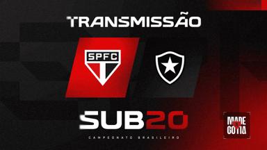 Botafogo estreia no Sub-20 contra o São Paulo; veja a escalação Botafogo estreia no Sub-20 contra o São Paulo; veja a escalação