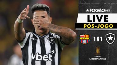 Botafogo empata com Barcelona-EQU em 1 a 1 pela pré-Libertadores Botafogo empata com Barcelona-EQU em 1 a 1 pela pré-Libertadores