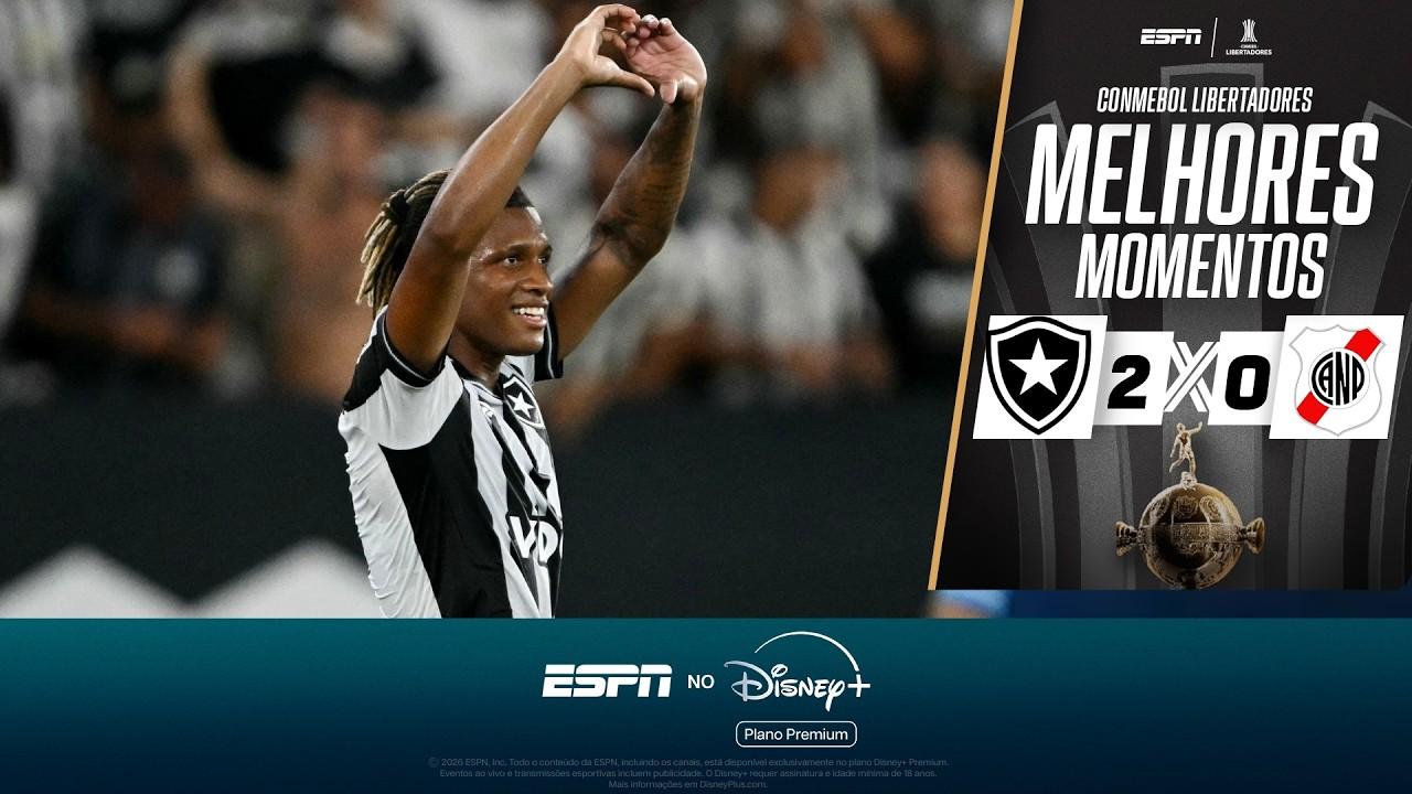 Botafogo vence Nacional Potosí e avança na Libertadores