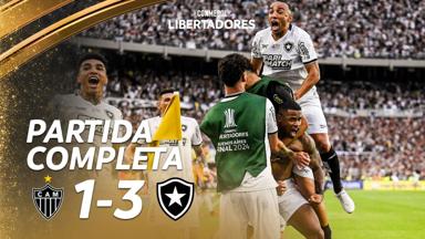 VÍDEO: Conmebol disponibiliza jogo completo da final da Libertadores vencida pelo Botafogo sobre Atlético-MG VÍDEO: Conmebol disponibiliza jogo completo da final da Libertadores vencida pelo Botafogo sobre Atlético-MG