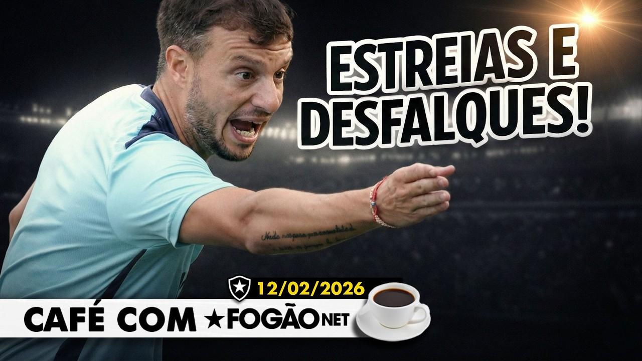 Botafogo encara o Fluminense com dúvidas: Ythallo e Villalba podem estrear, Ponte e Bastos fora