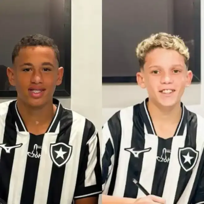 Botafogo blinda duas joias da base e pensa no futuro